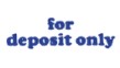 1112 - FOR DEPOSIT ONLY