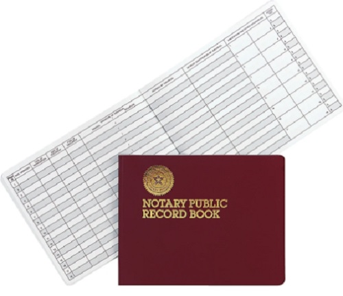 Notary Journal Record Book